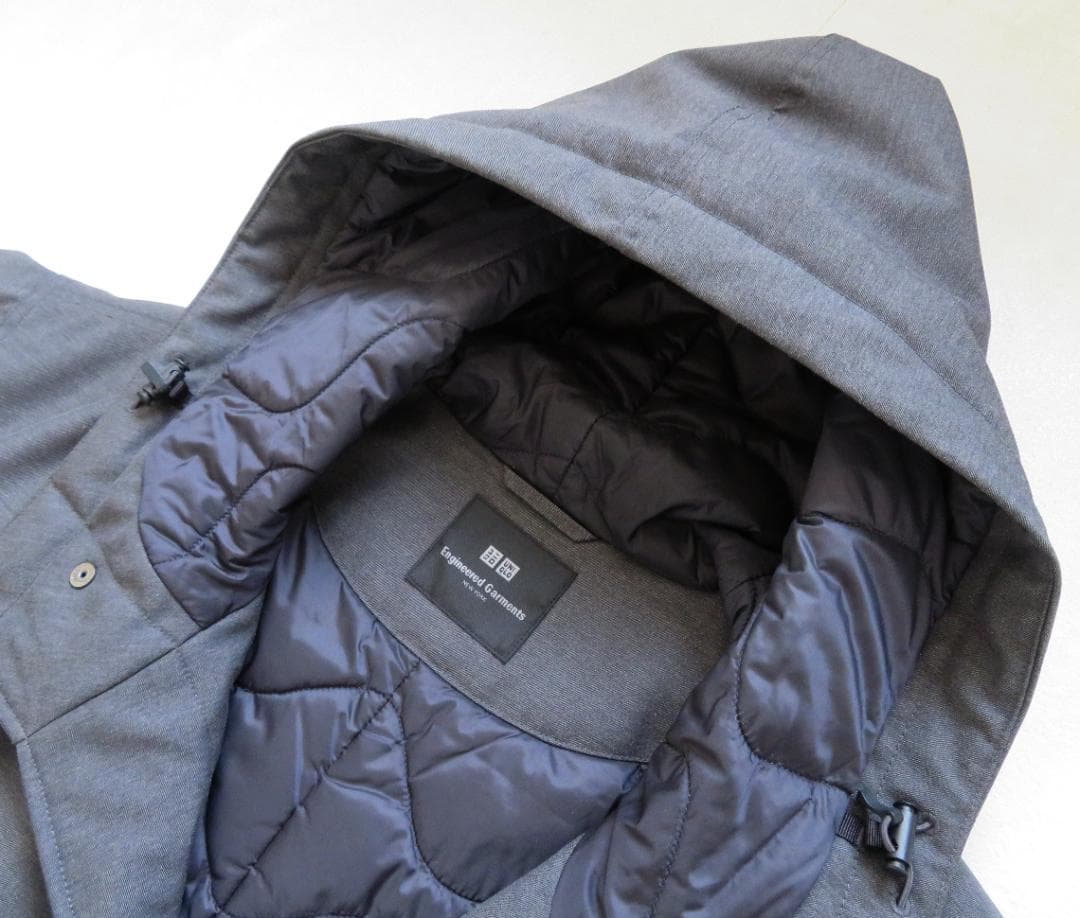 UNIQLO EngineeredGarments モッズコートダークグレーXL