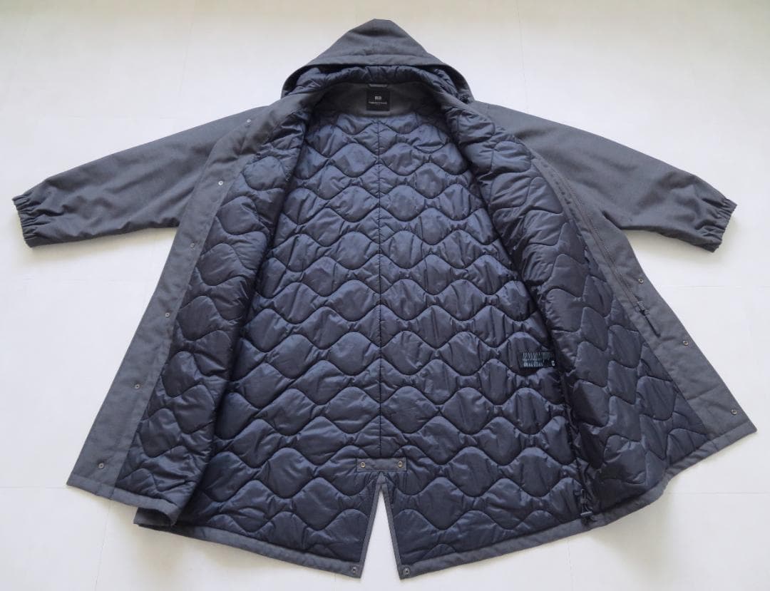 UNIQLO EngineeredGarments モッズコートダークグレーXL