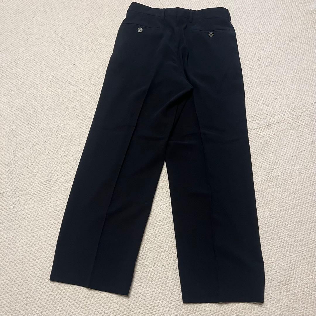 GIORGIO ARMANI 春.秋スーツ セットアップ とろみ ブラック44