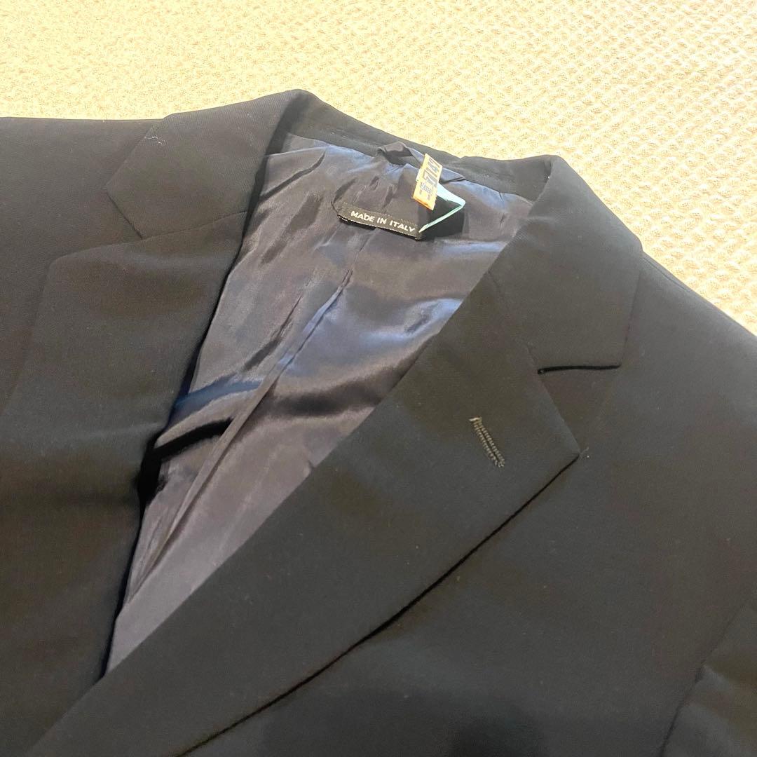 GIORGIO ARMANI 春.秋スーツ セットアップ とろみ ブラック44