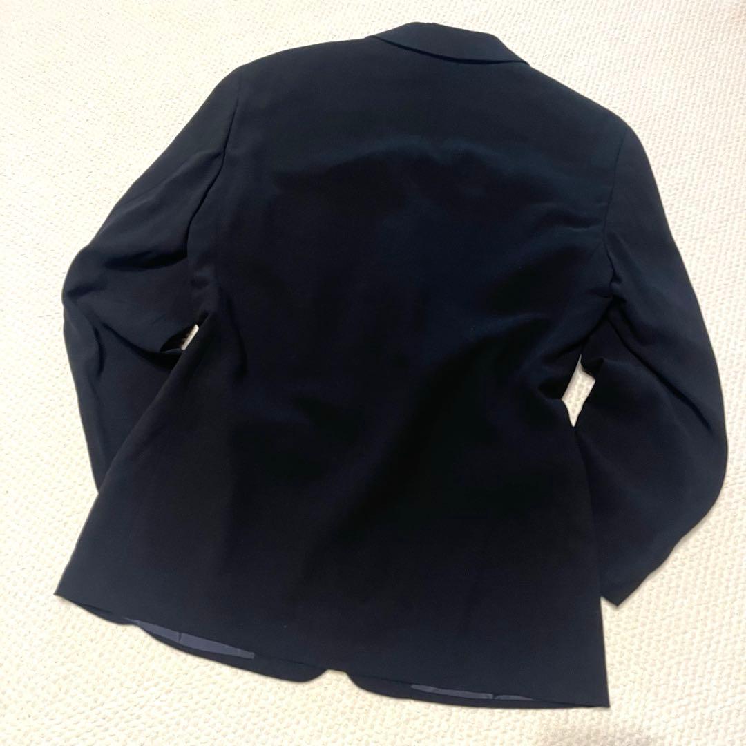 GIORGIO ARMANI 春.秋スーツ セットアップ とろみ ブラック44