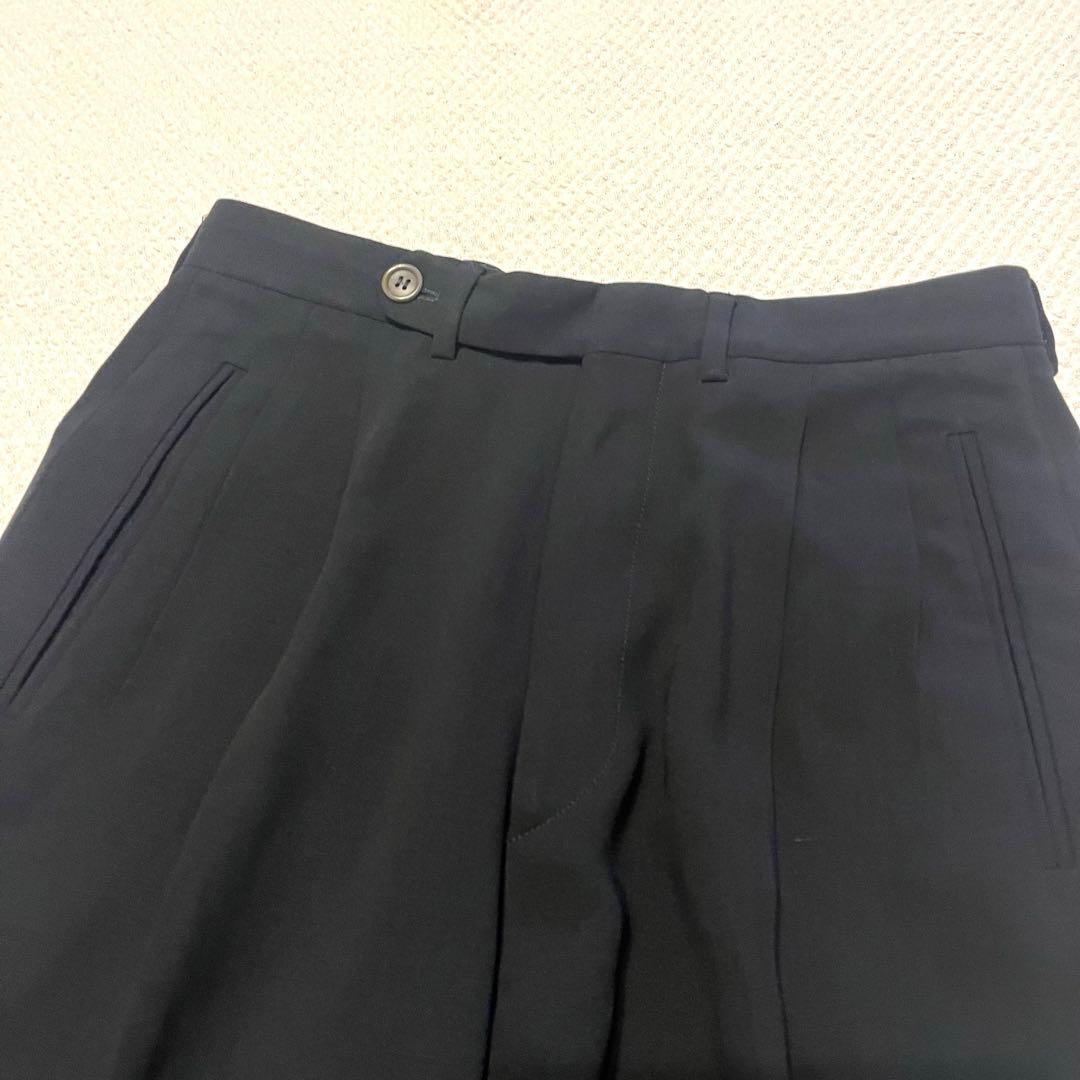 GIORGIO ARMANI 春.秋スーツ セットアップ とろみ ブラック44