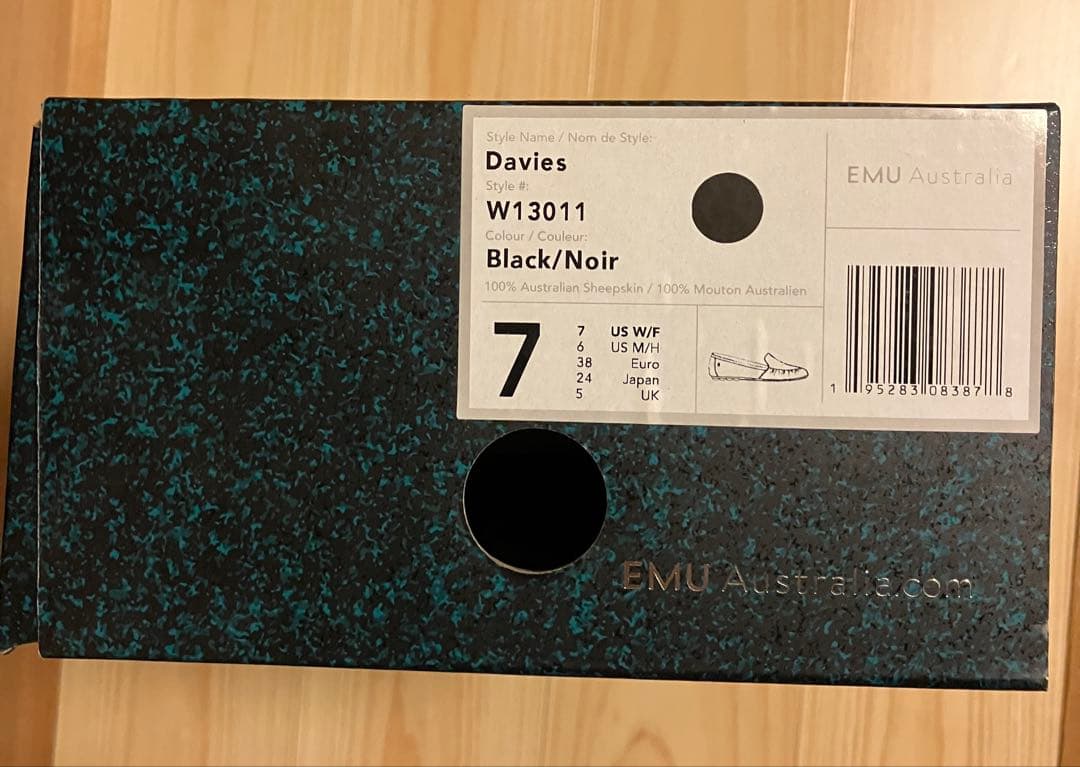 新品　EMU Australia エミュ モカシン　24cm