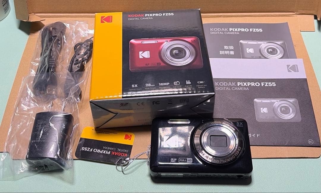 KODAK PIXPRO FZ55 デジタルカメラ　ブラック