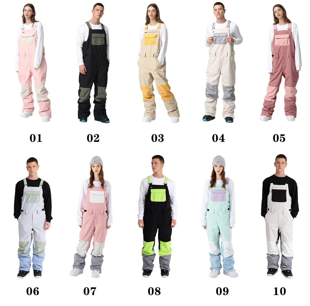 【当日発送】スノーボード ウェア　 ビブパンツ 男性用 04 XL