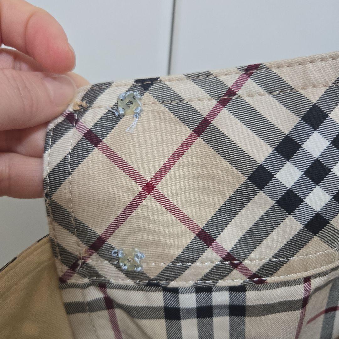 BURBERRY バーバリーブルーレーベル　チェック柄ミニスカート 36