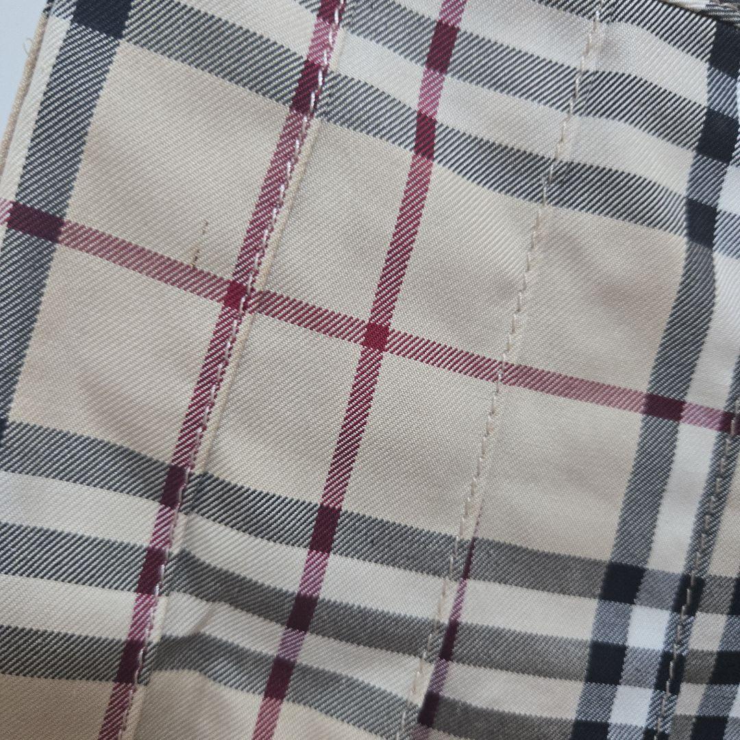 BURBERRY バーバリーブルーレーベル　チェック柄ミニスカート 36