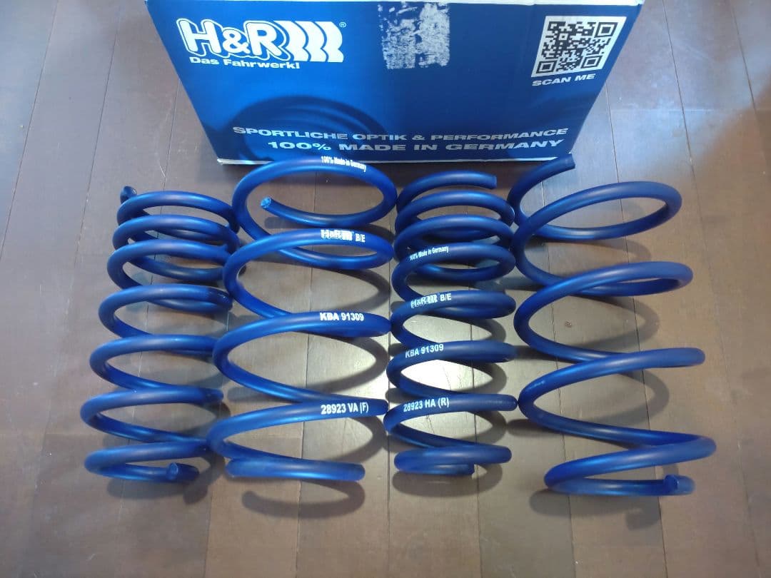 MINI R60 H＆R ダウンサス