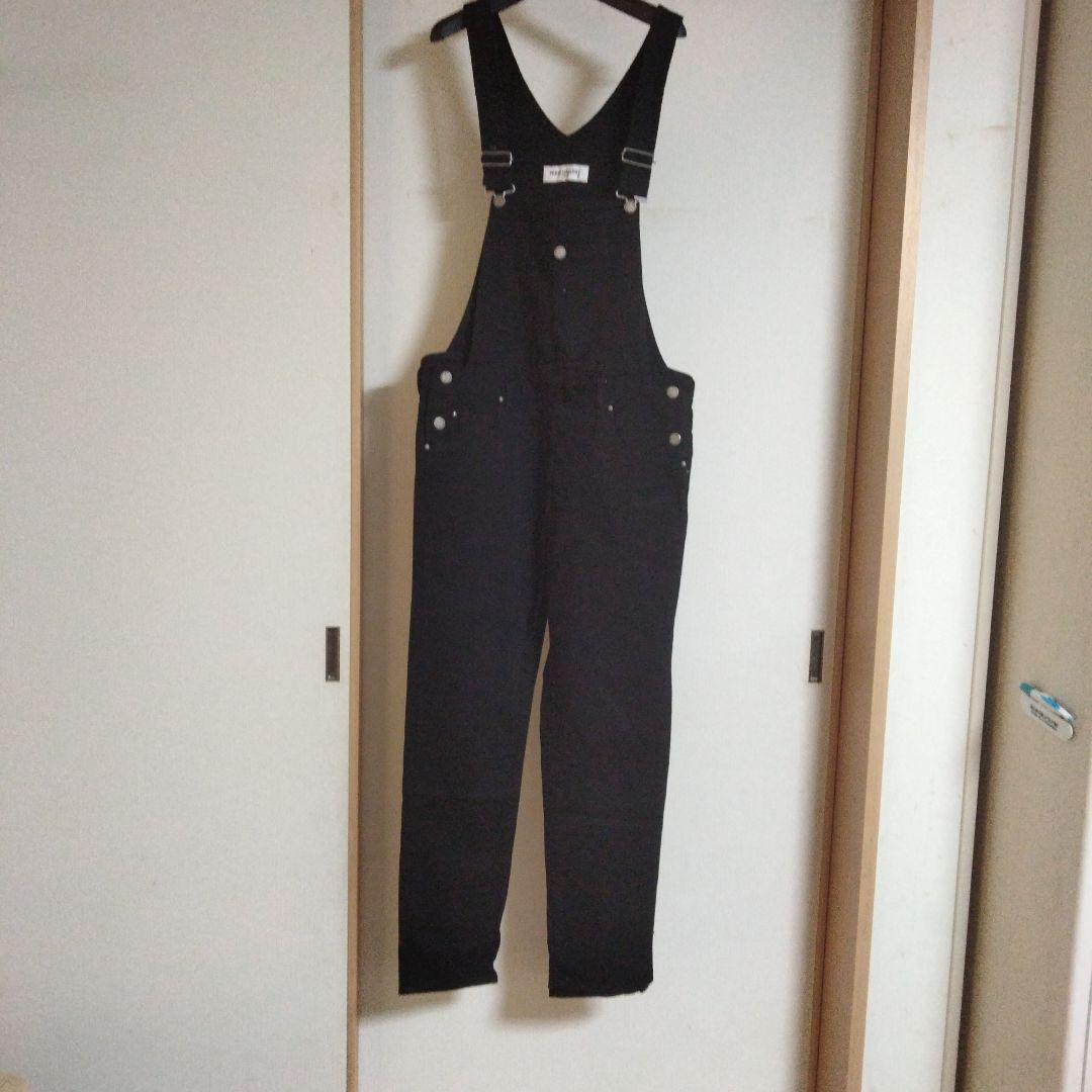 RUDE GALLERY ブラックオーバーオール W3 L3