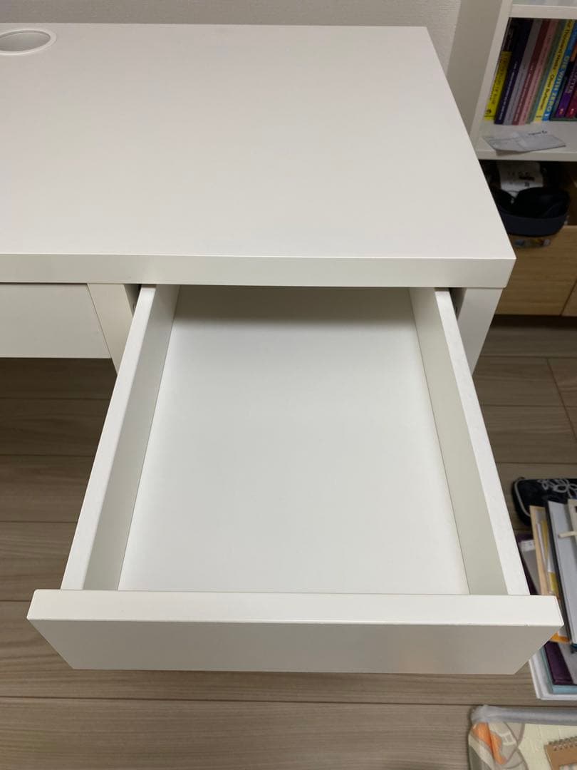 IKEA MICKE パソコンデスク ホワイト【解体発送・組立マニュアル付】