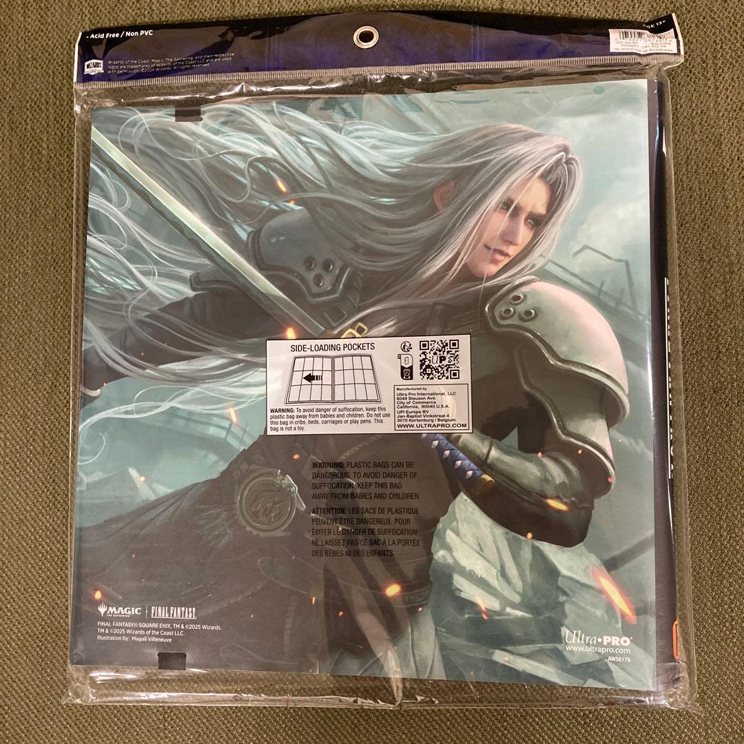 MTG FF ウルトラプロ　バインダー　クラウド・セフィロス