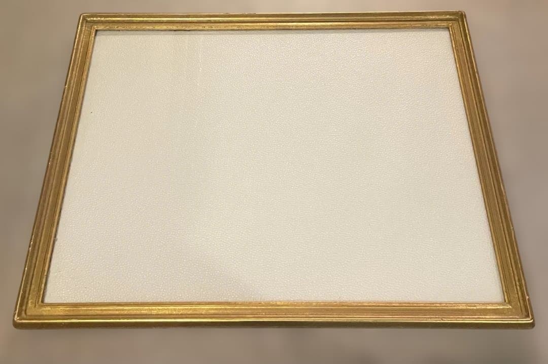 木製 フレーム 額縁 アート 絵画 写真 ファブリック 染色 展示 金 ゴールド