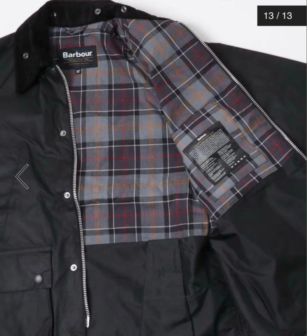 【パグ】Barbour ビデイルワックスジャケット