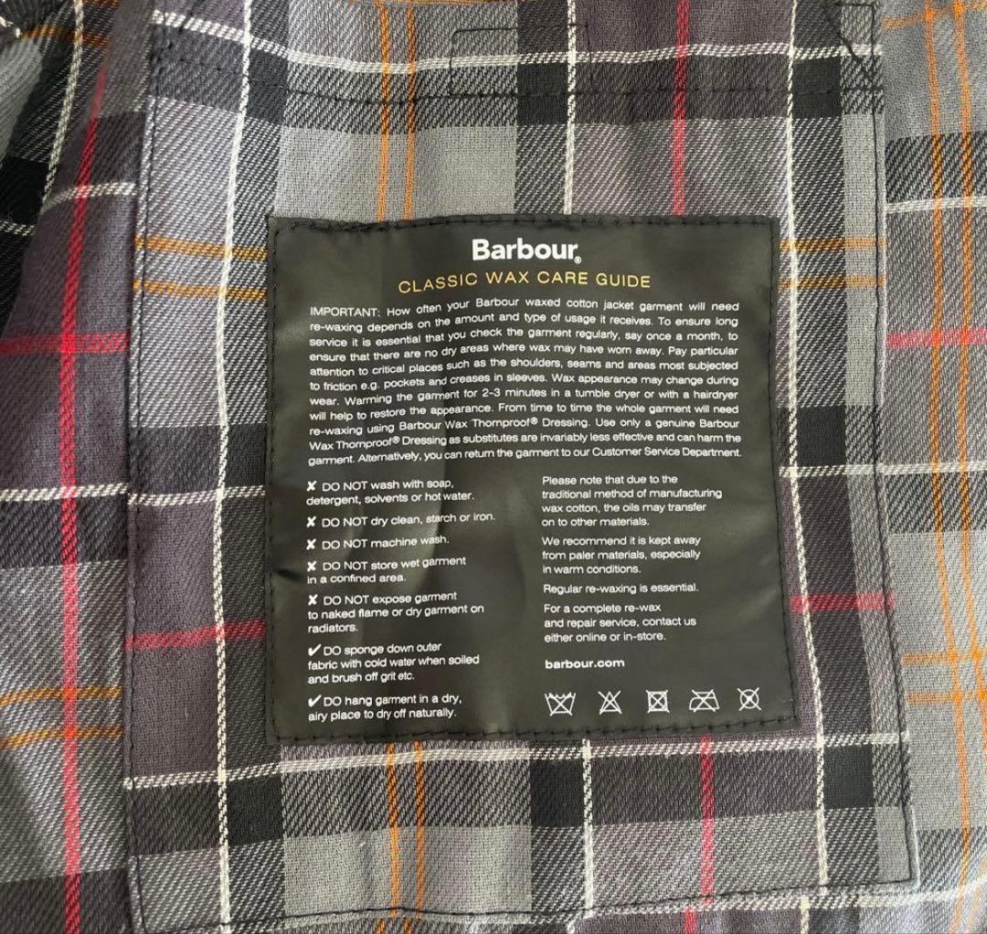 【パグ】Barbour ビデイルワックスジャケット