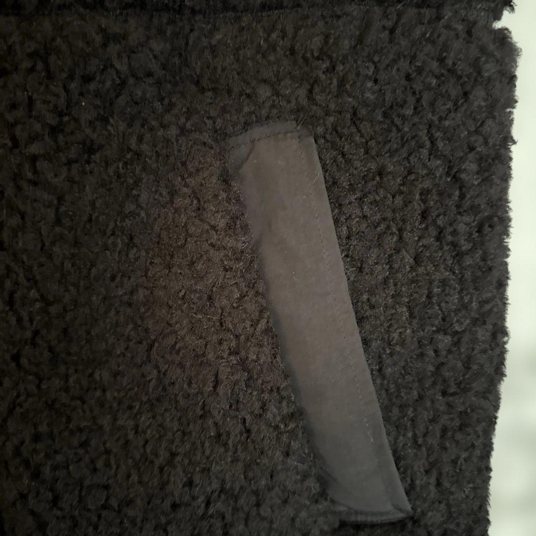 SLOBE ブラック フリース ベスト