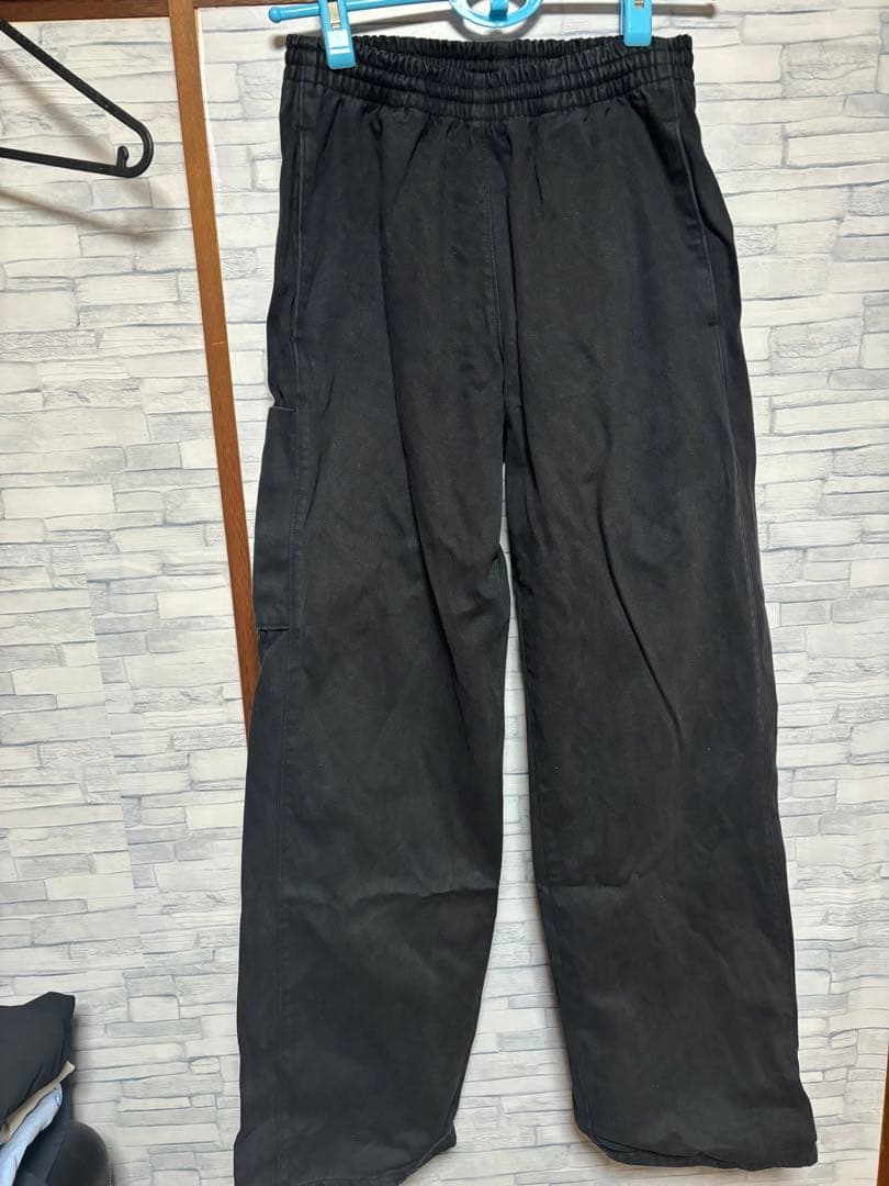 ☆即完☆Yeezy GAP SATIN PANTS BLACK XS（S〜M）