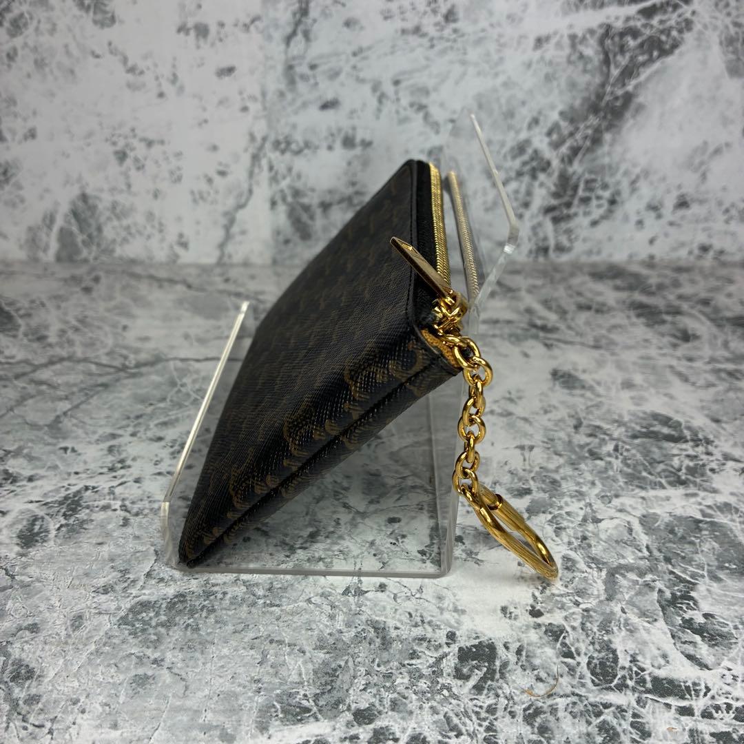 ✨CELINE✨　セリーヌ　ケース　小銭入れ　キーフック　トリオンフ　ロゴ