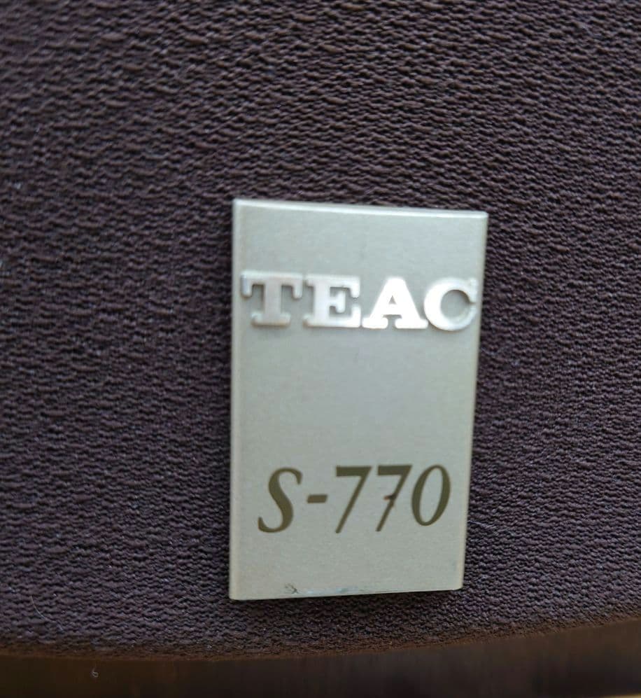 ■■【定価︰￥60,000・1993年】TEAC S-770 スピーカー