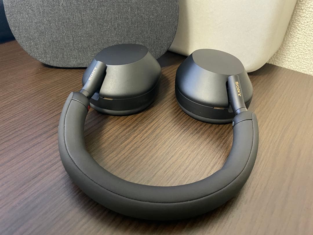 【美品】SONY WH-1000XM5 ブラック ソニー ワイヤレス ヘッドホン