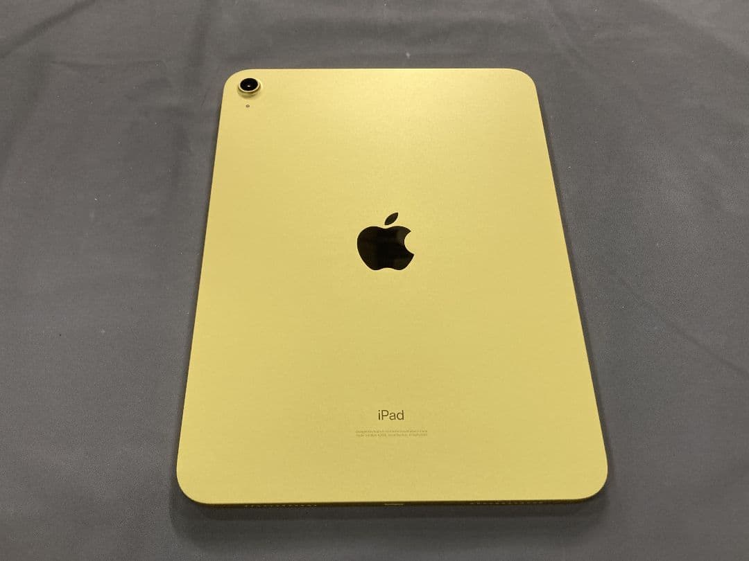 Apple iPad(第10世代) イエロー 本体 箱充電器付き