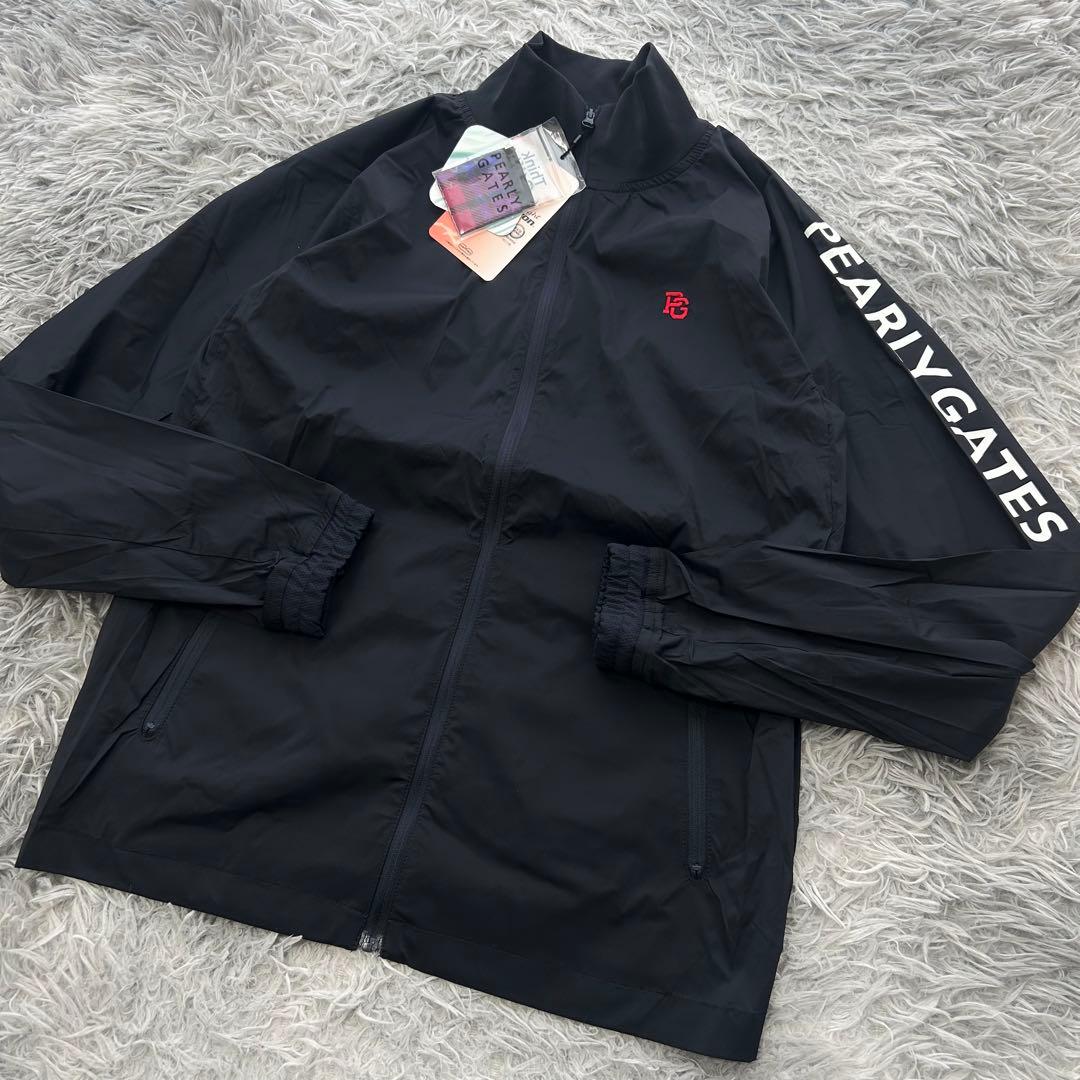 新品　パーリーゲイツ　スニード　ナイロンジャケット　チェック柄　ニコちゃん　1