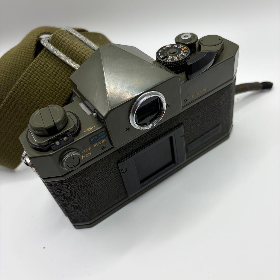 Canon F-1 オリーブドラブ キヤノン フィルム 一眼レフ カメラ