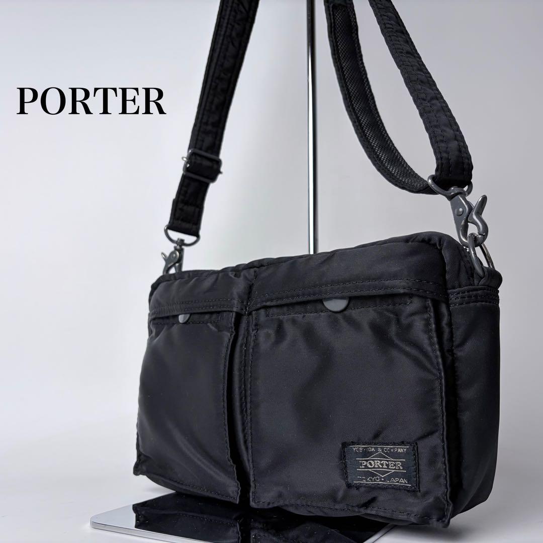 【廃盤モデル】ポータータンカーコンパクトショルダーカメラバックブラック