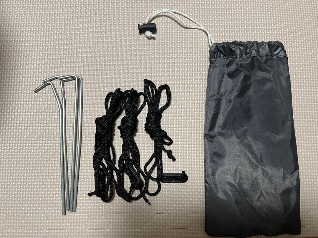 バンドックソロ ティピー タープ、グランドシート、テンマクインナーテント付