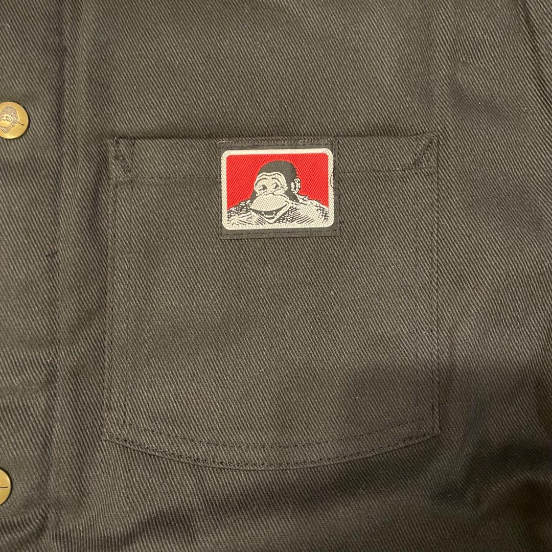 DEAD STOCK 90s USA製 BEN DAVIS カバーオール 黒