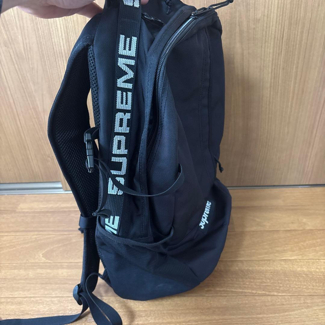 Supreme ブラック リュック18ss