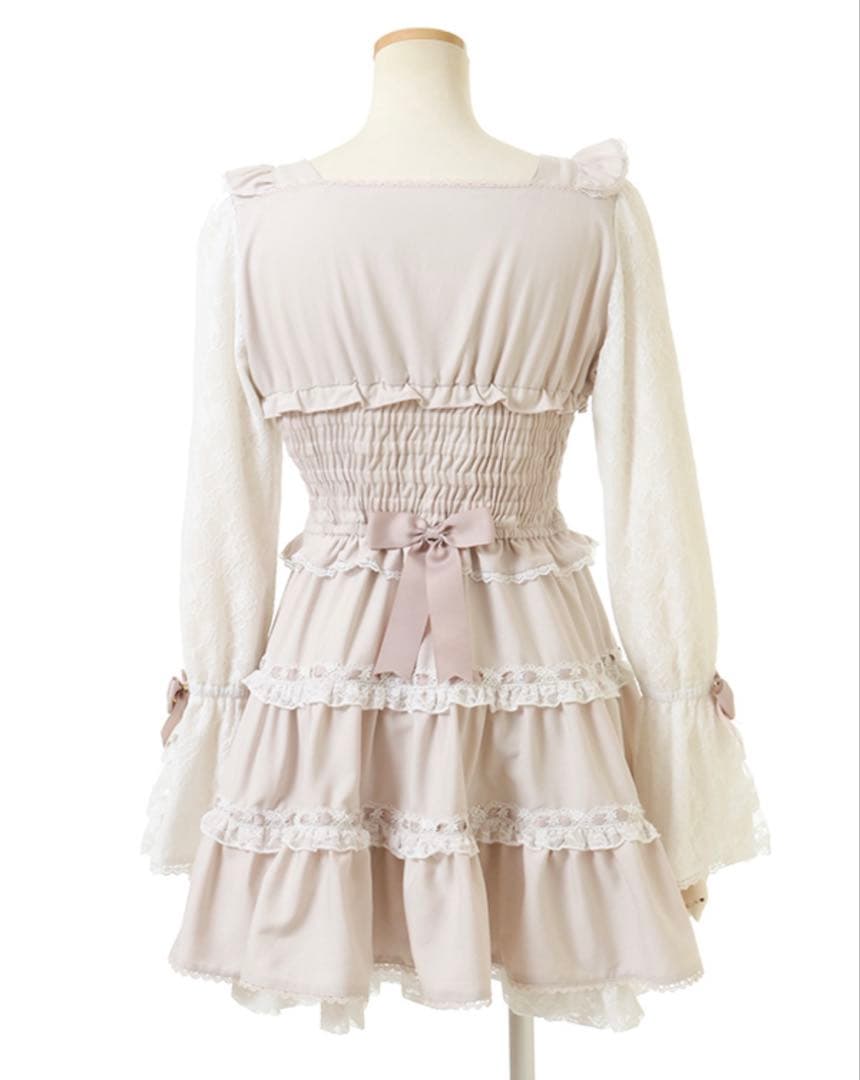 【新品タグ付】LIZLISA プリンセススリーブワンピース