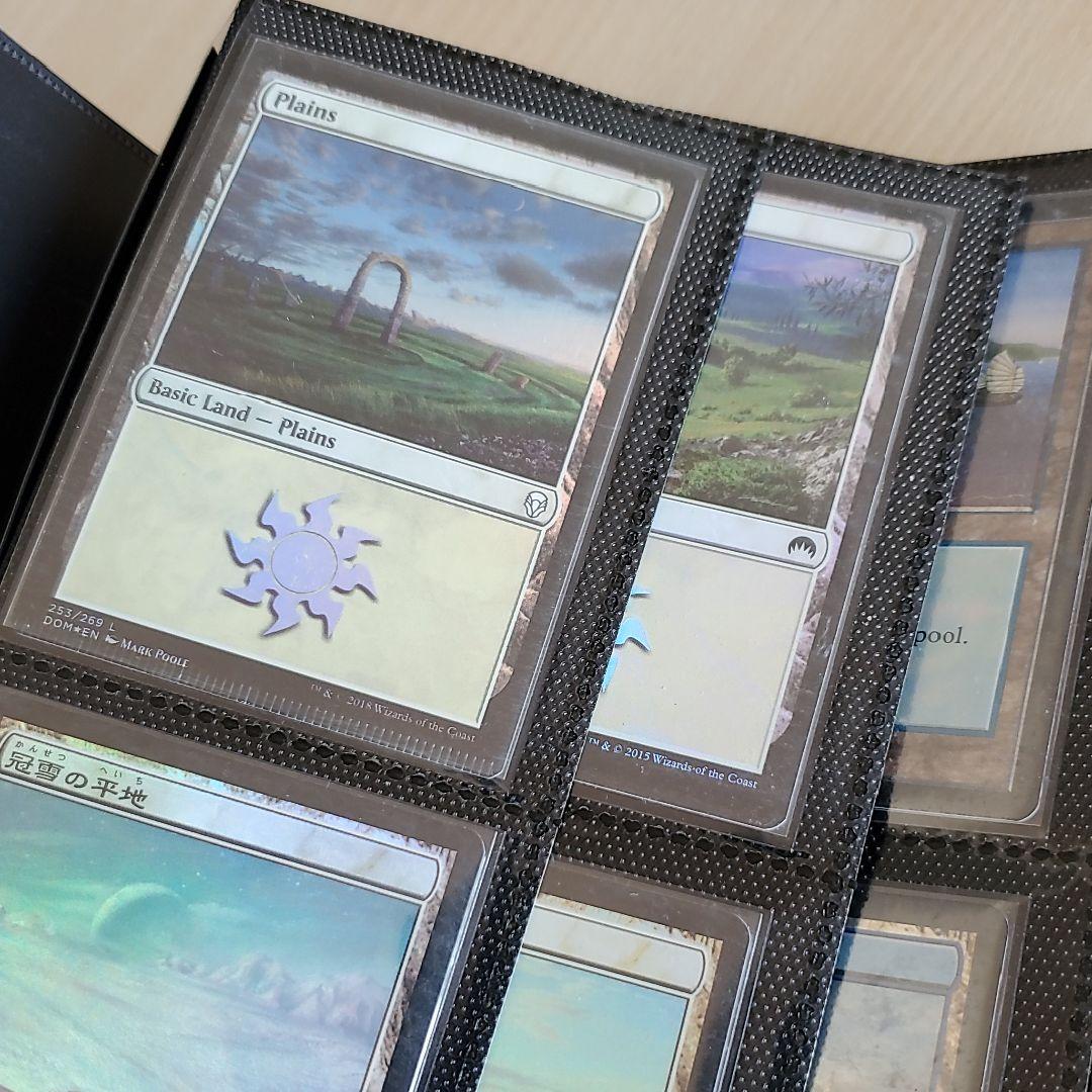 MTG まとめ売り フォイル基本土地+EDHデッキパーツ