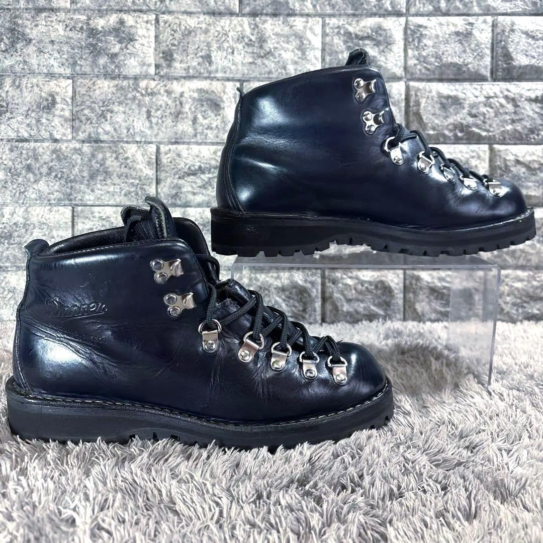 ダナー マウンテンライト 31525 ホーウィン USA製 US7EE ネイビー