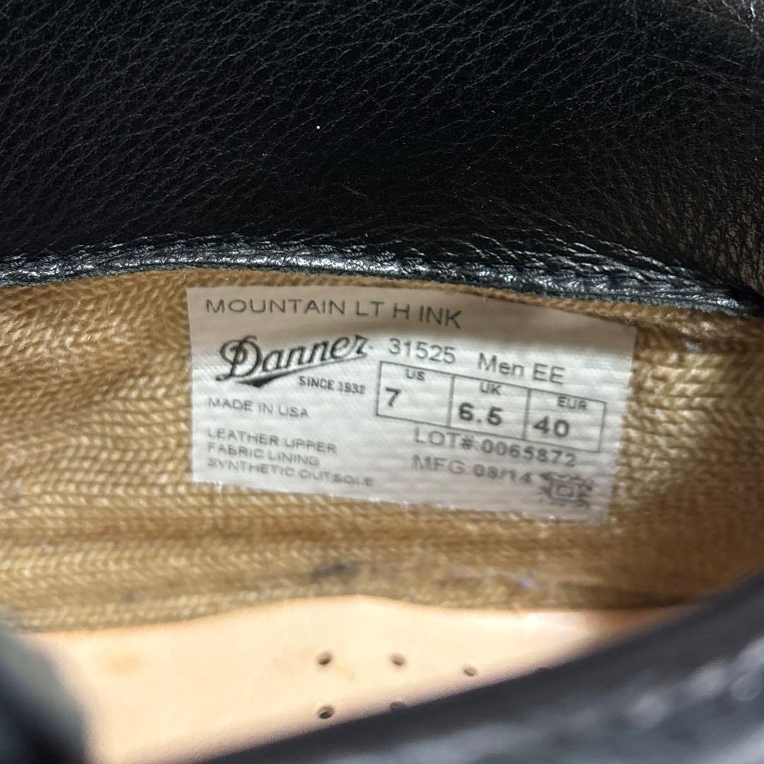 ダナー マウンテンライト 31525 ホーウィン USA製 US7EE ネイビー