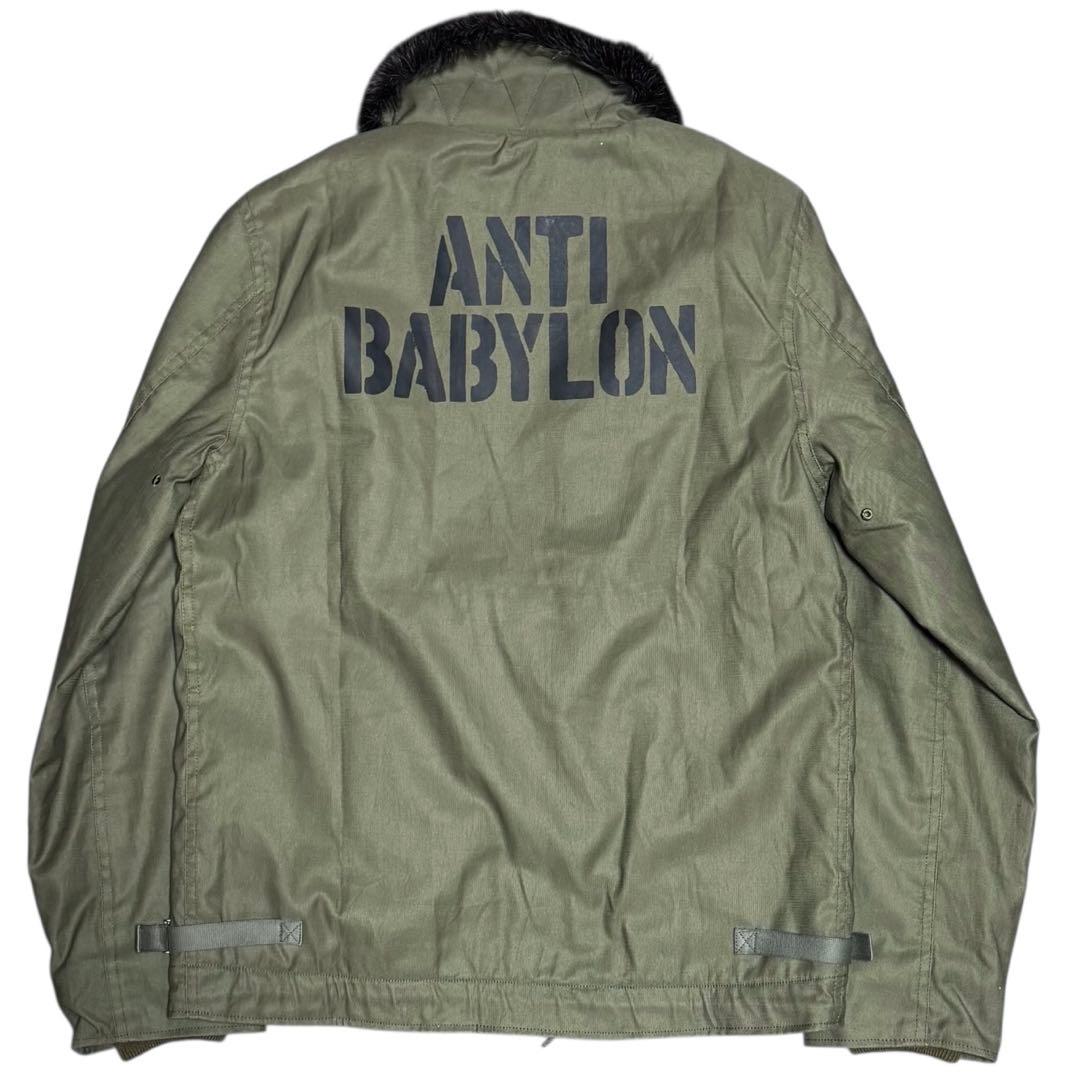 タグ付 極美品 nitraid 12AW N-1 デッキジャケット カーキ M