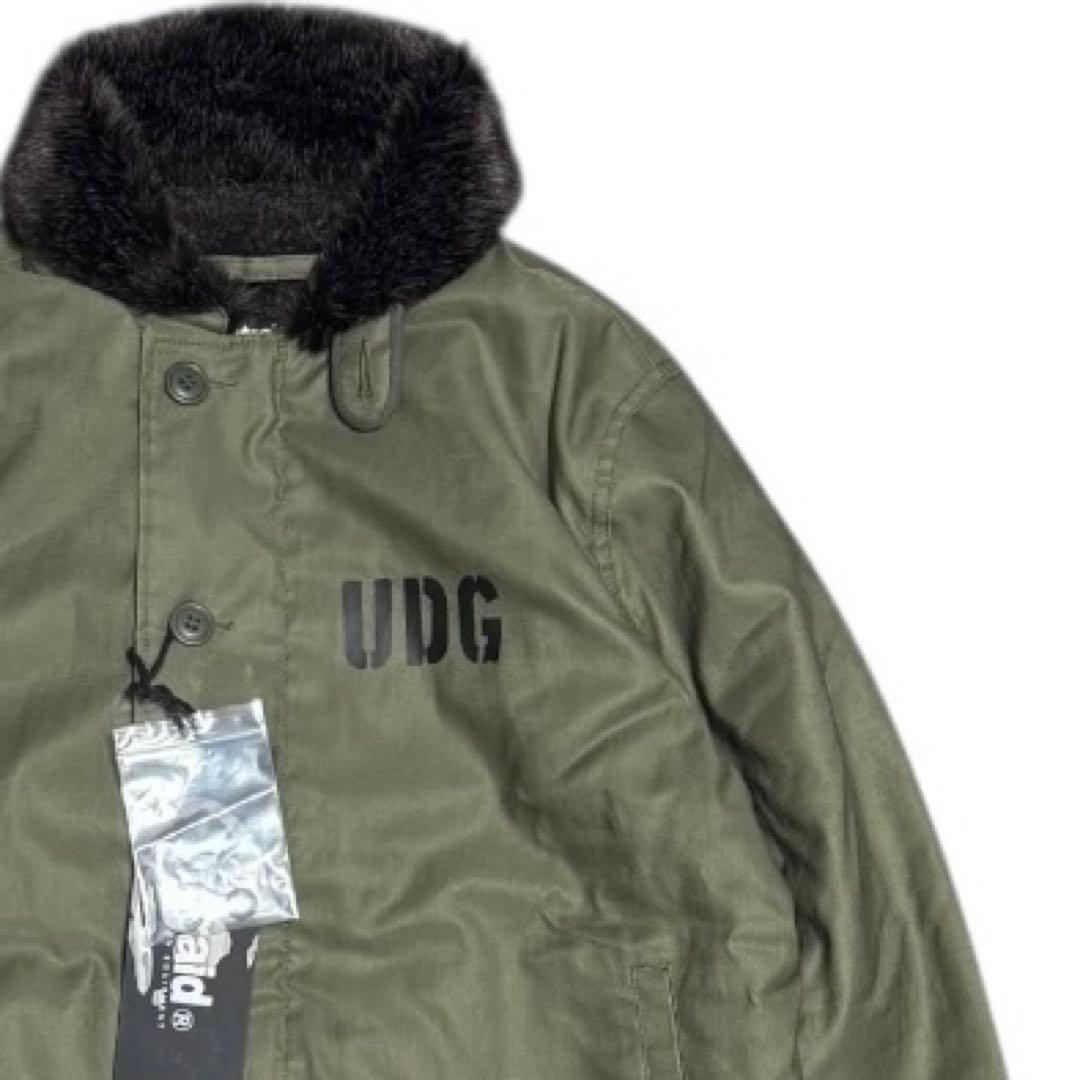 タグ付 極美品 nitraid 12AW N-1 デッキジャケット カーキ M