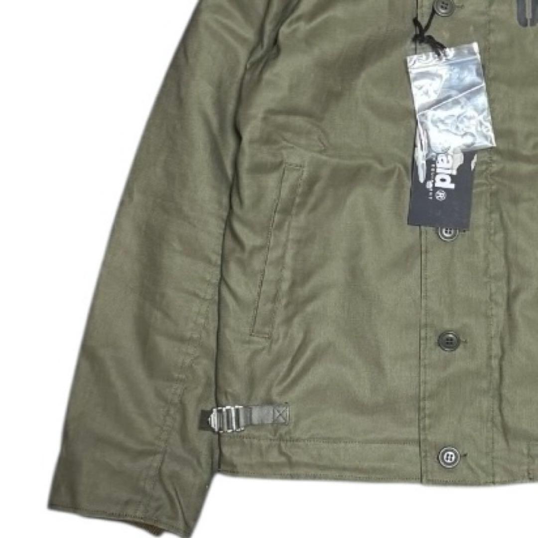 タグ付 極美品 nitraid 12AW N-1 デッキジャケット カーキ M