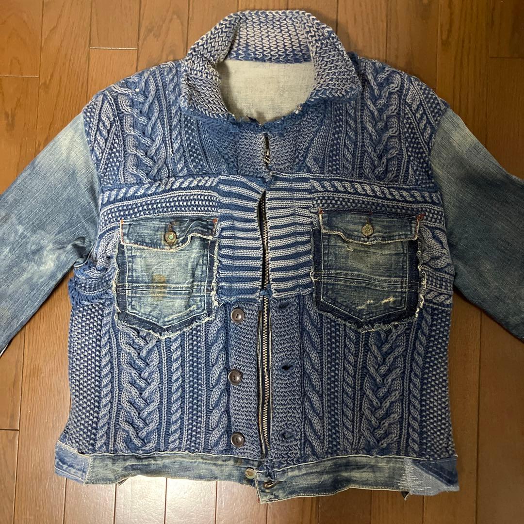 U*S様 ★希少★再構築デニムJKT ラルフローレン2nd 　リメイクデニム　R