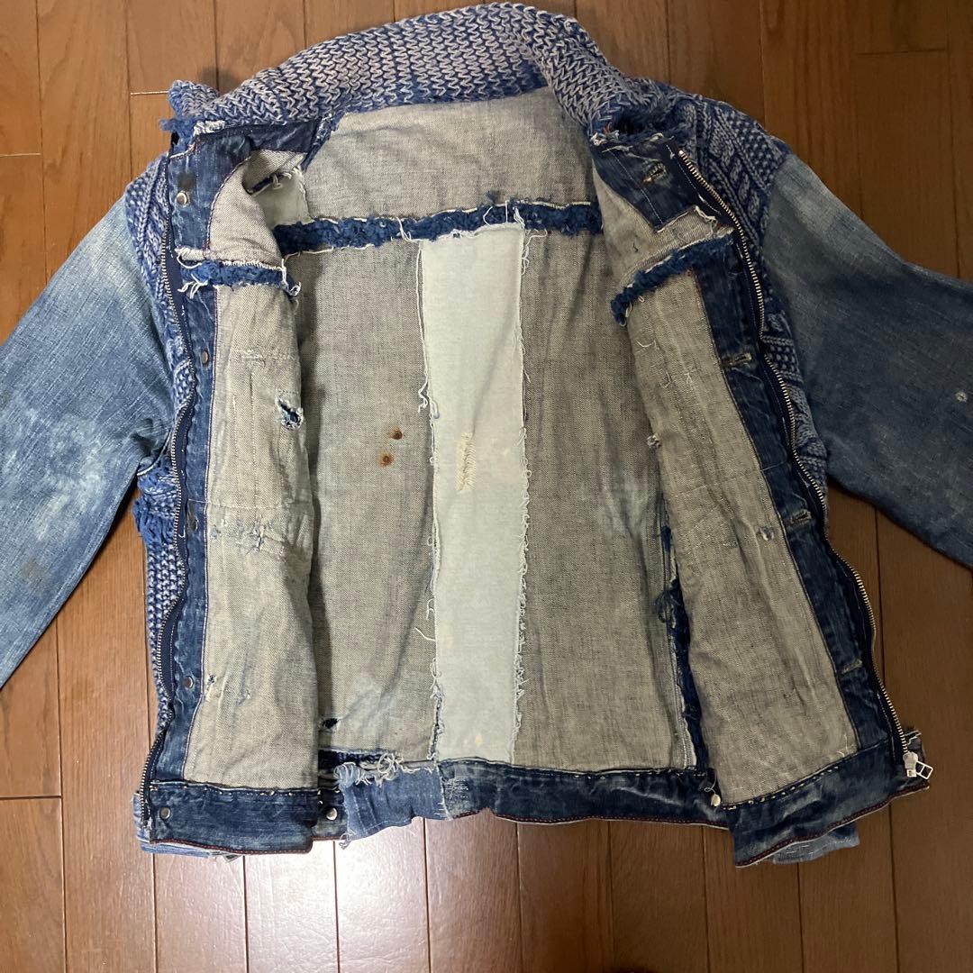 U*S様 ★希少★再構築デニムJKT ラルフローレン2nd 　リメイクデニム　R