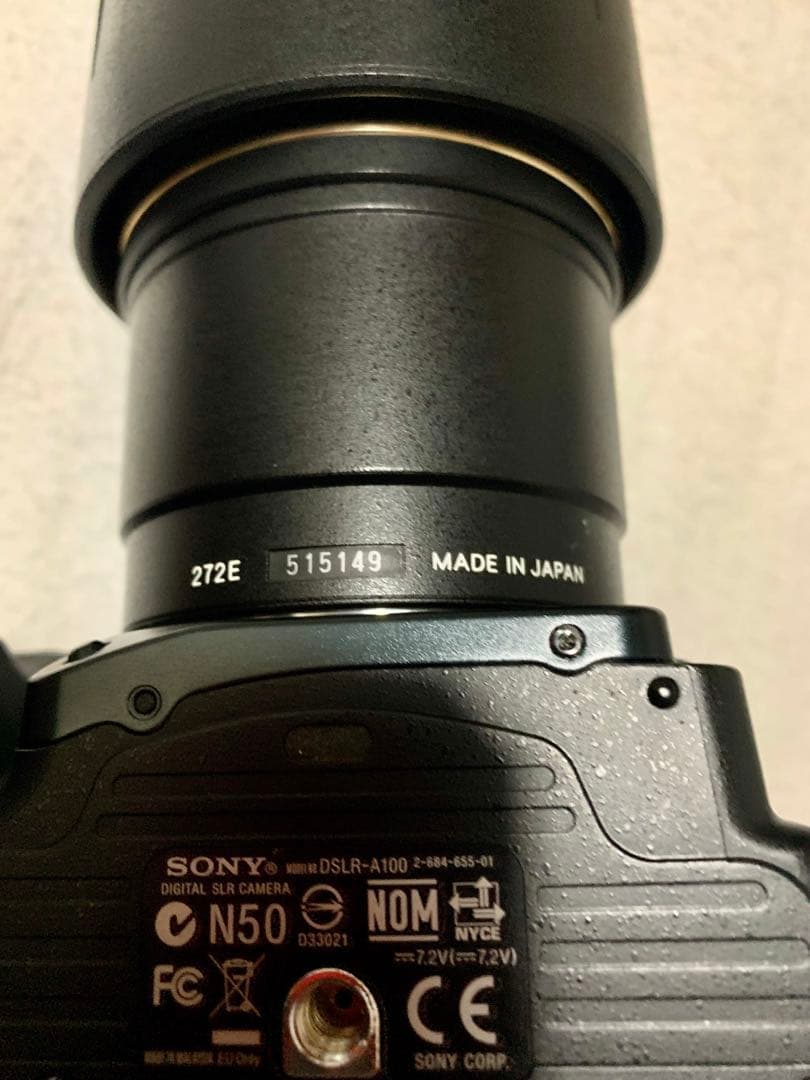 SONY α100＋タムロン　272E マクロ　極美品