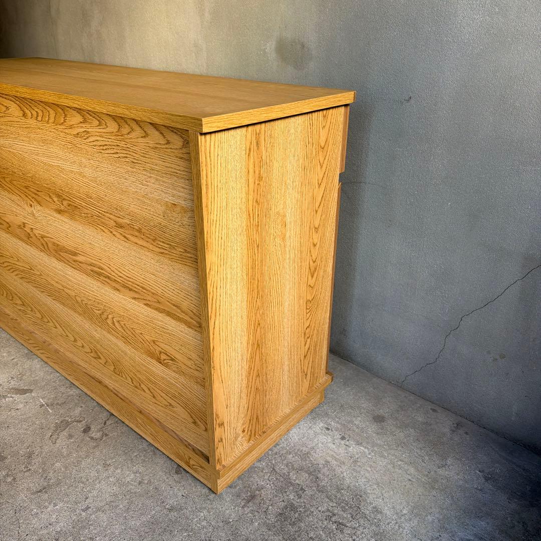 展示品 美品　Unico DIFE(ディフェ) キャビネット W1200 送料込