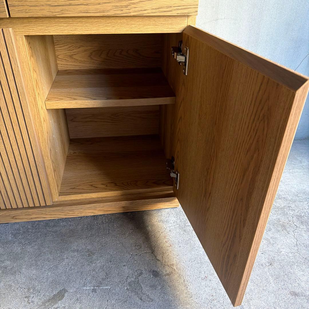 展示品 美品　Unico DIFE(ディフェ) キャビネット W1200 送料込