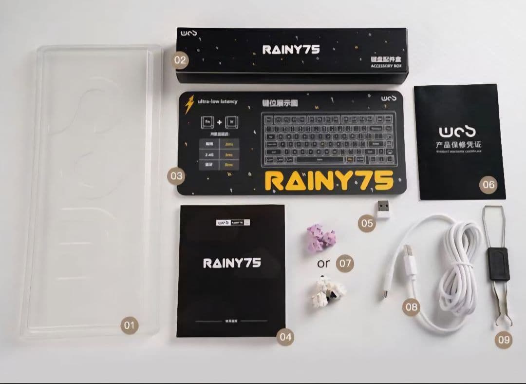 新品未開封Rainy75 Proモデル ブルー