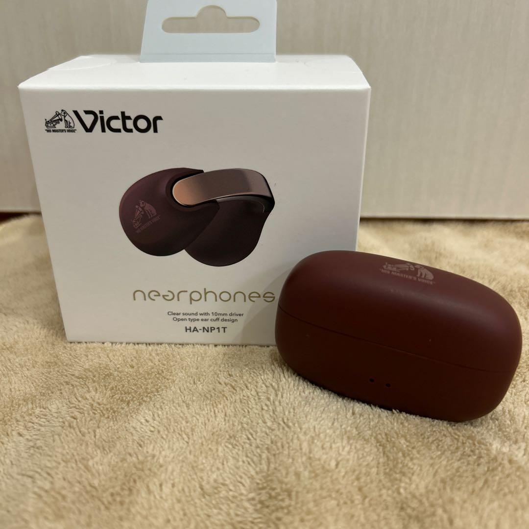 Victor HA-NP1T ワイヤレスイヤホン ブラウン