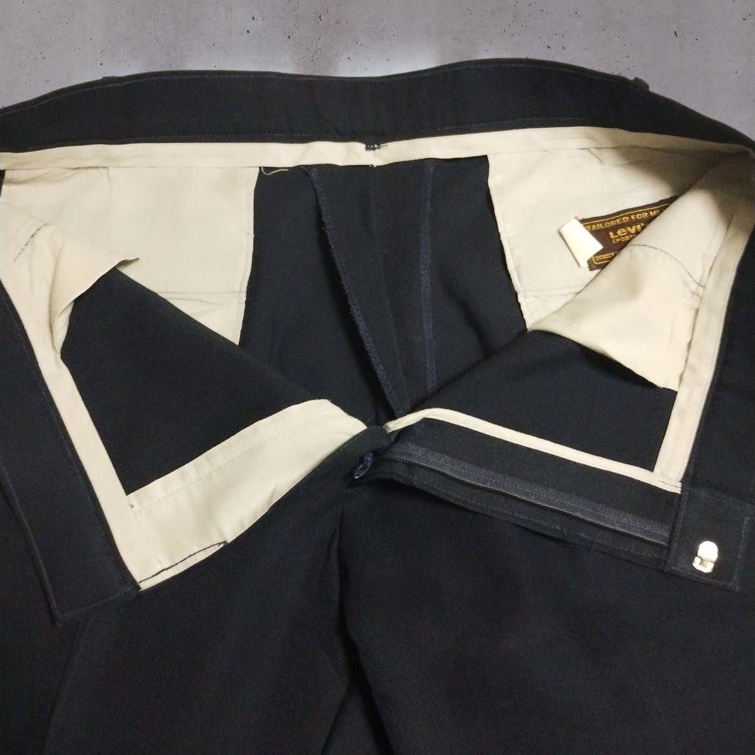 80s levis Action Slacks ネイビー w36 アクスラタロン