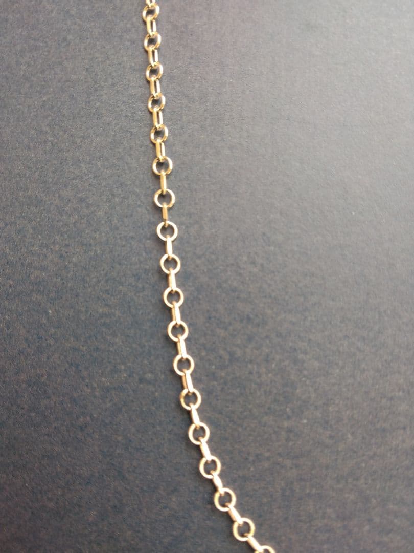 k18ホワイトゴールドのネックレス