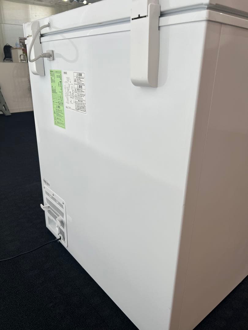 アイリスオーヤマ 冷凍庫 142L ホワイト ICSD-14A-W 上開き式