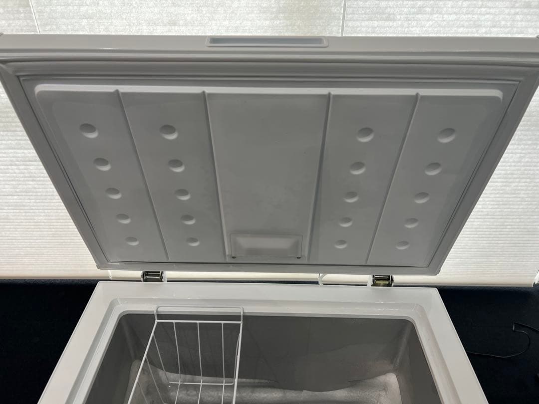 アイリスオーヤマ 冷凍庫 142L ホワイト ICSD-14A-W 上開き式