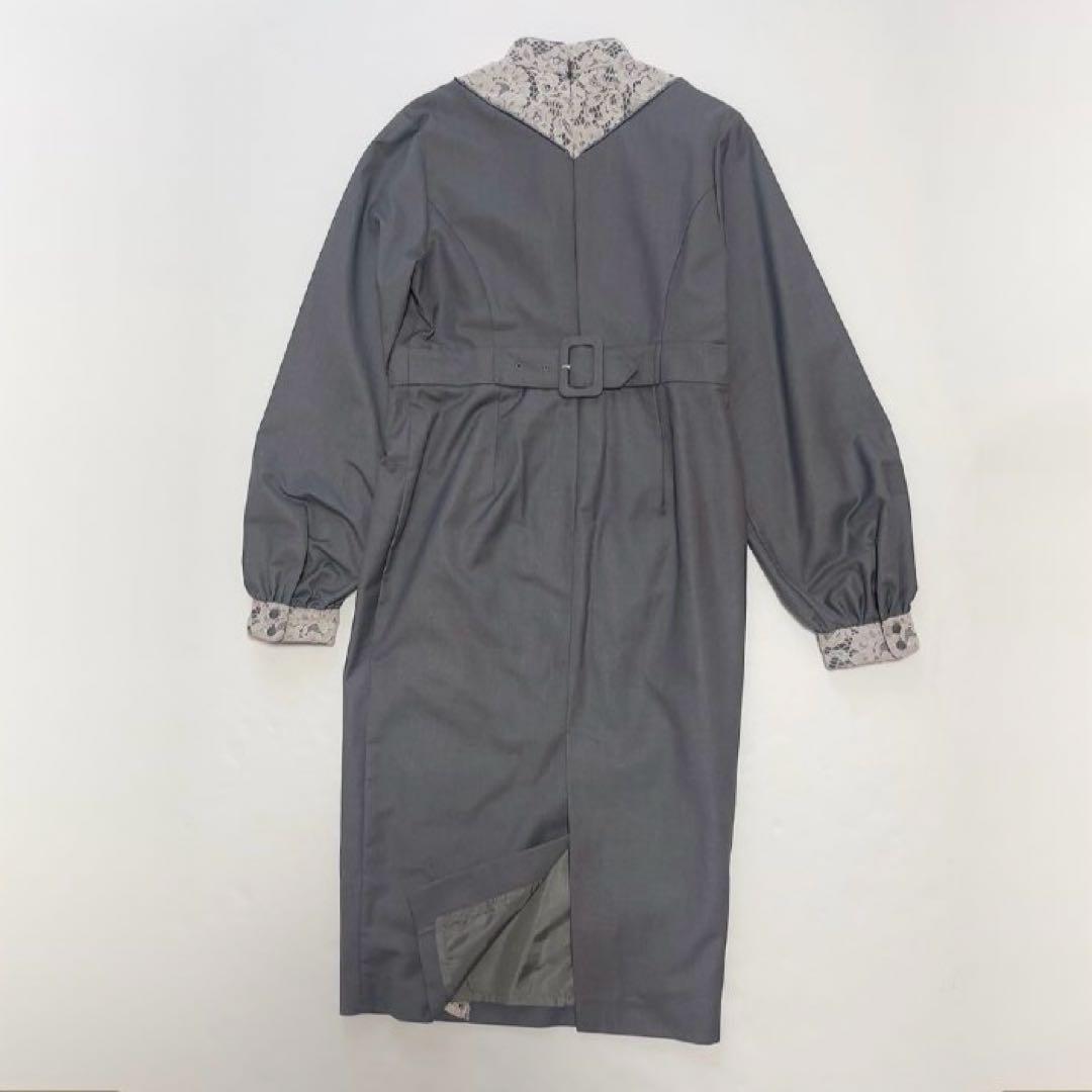 美品 PAMEO POSE Shenfa Longsleeve Dress M