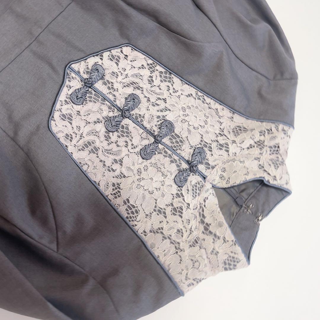 美品 PAMEO POSE Shenfa Longsleeve Dress M